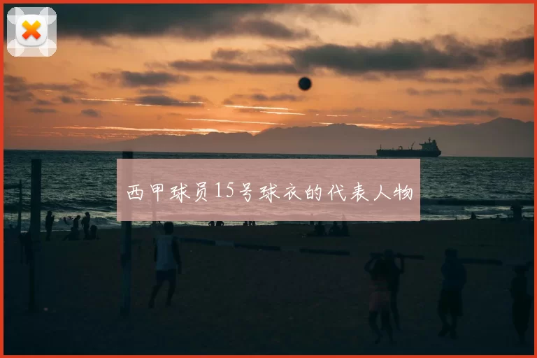 西甲球员15号球衣的代表人物