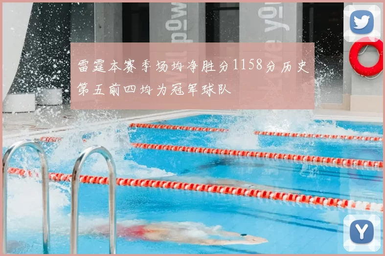 雷霆本赛季场均净胜分1158分历史第五前四均为冠军球队