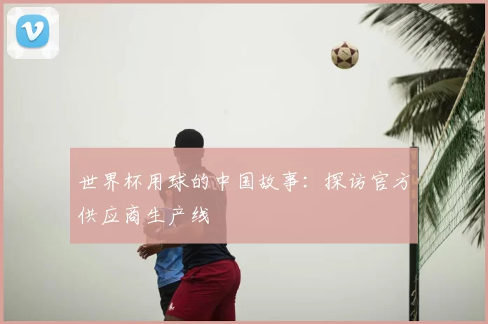 世界杯用球的中国故事:探访官方供应商生产线